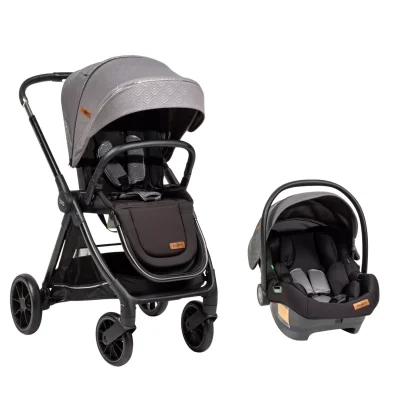 Baby2Go Petunya Plus Travel Sistem Bebk Arabası Gri