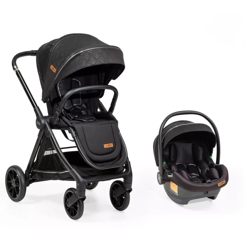 Baby2Go Petunya Plus Travel Sistem Bebk Arabası Siyah - 1