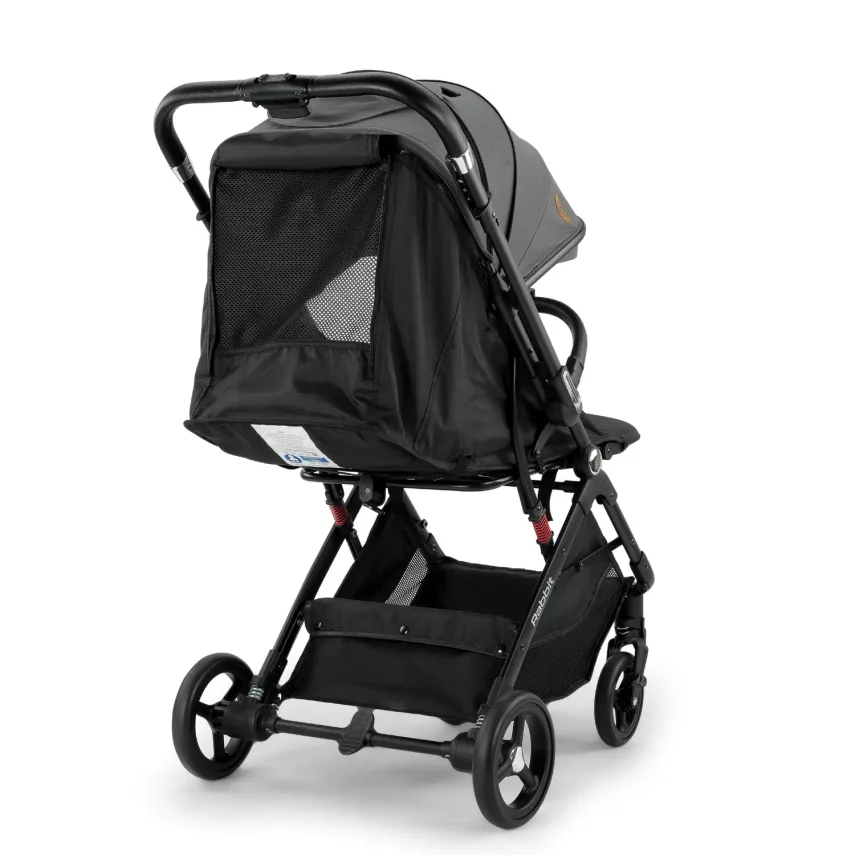 Baby2Go Rabbit Çift Yönlü Bebek Arabası Gri - 4