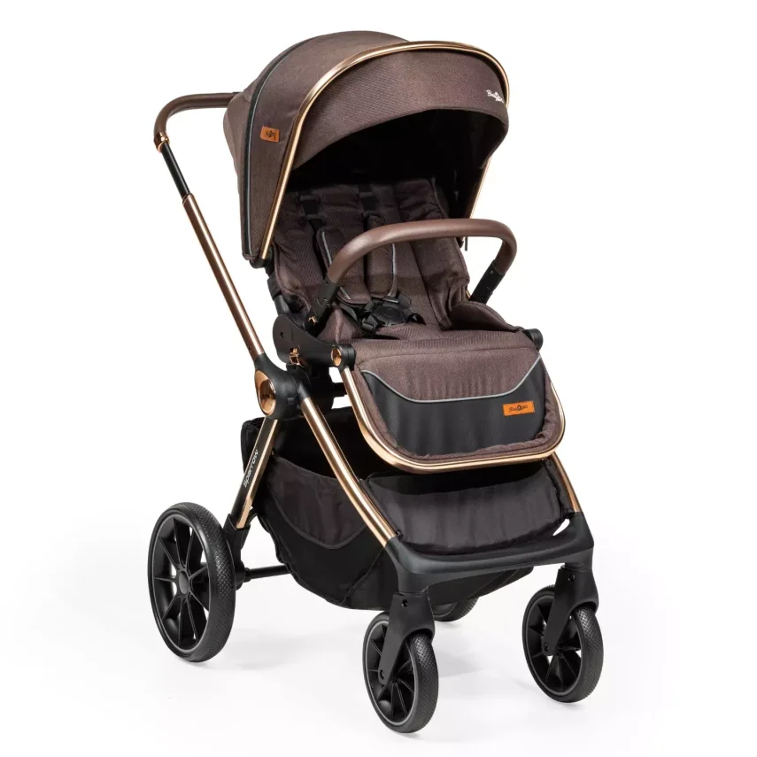 Baby2Go Sparrow Travel Sistem Bebek Arabası Kahve - 2