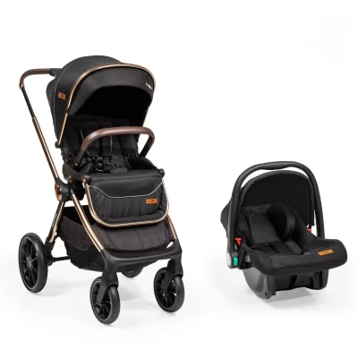 Baby2Go Sparrow Travel Sistem Bebek Arabası Siyah