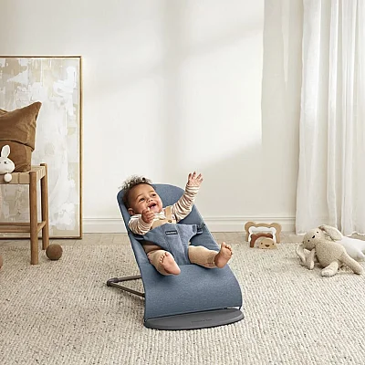 Babybjörn Bliss Ana Kucağı Woven Melange Blue - 7
