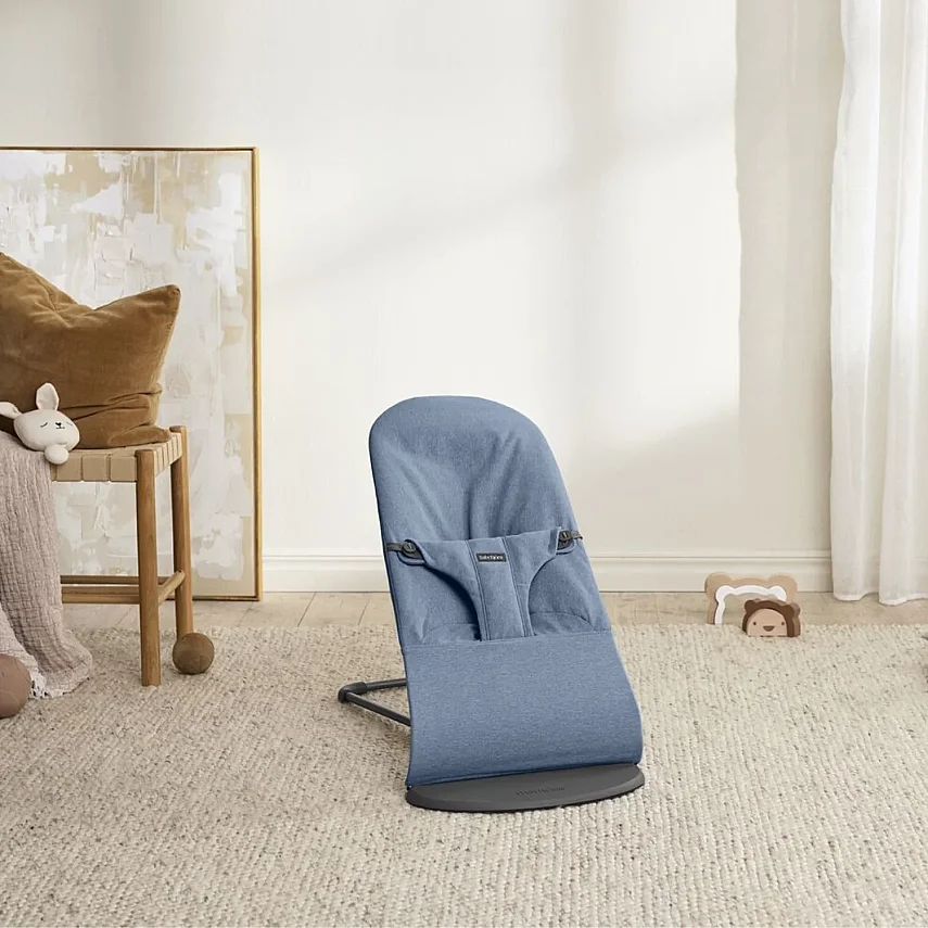 Babybjörn Bliss Ana Kucağı Woven Melange Blue - 4