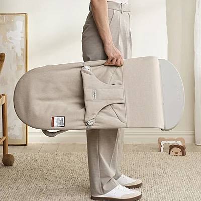 Babybjörn Bliss Ana Kucağı Woven Melange Light Beige - 9