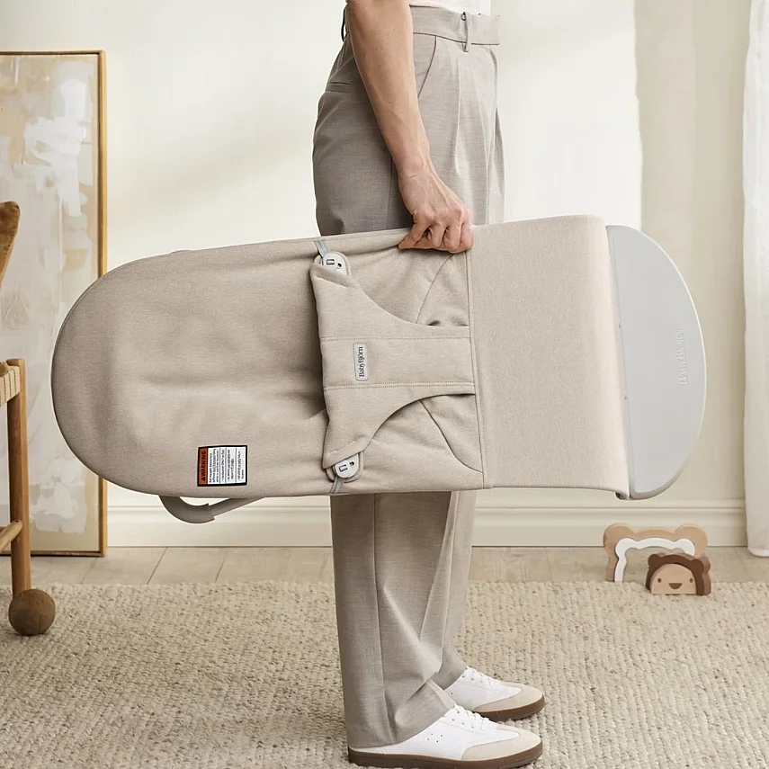 Babybjörn Bliss Ana Kucağı Woven Melange Light Beige - 9