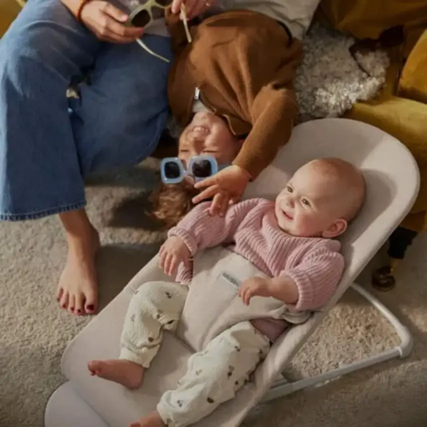 Babybjörn Bliss Ana Kucağı Woven Melange Light Beige - 4