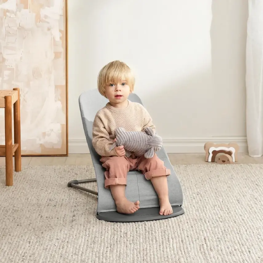 Babybjörn Balance Bliss Ana Kucağı Woven Melange Light Grey - 7