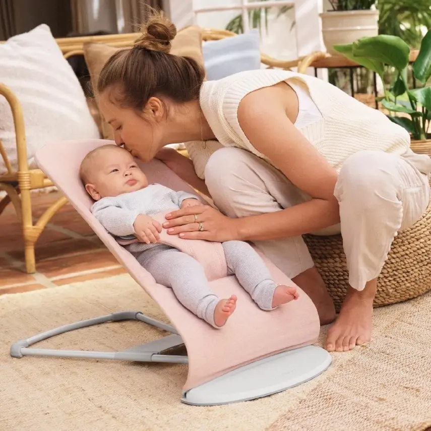 Babybjörn Bliss Ana Kucağı Woven Melange Light Pink - 3