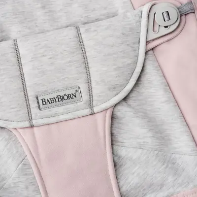 Babybjörn Balance Soft Ana Kucağı Cotton Jersey Light Pink-Grey - 3