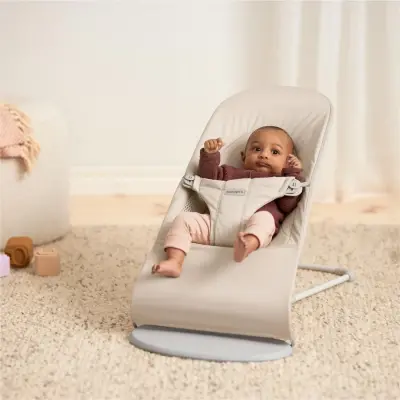 Babybjörn Balance Soft Ana Kucağı Woven Jersey Tri-Fabric Light Beige - 7