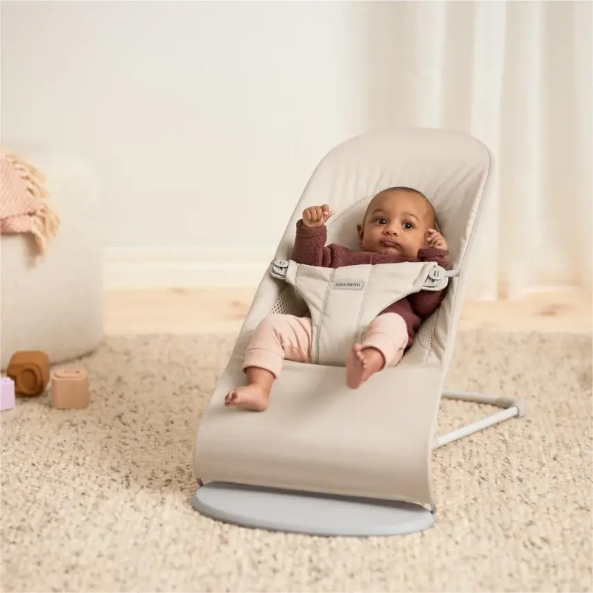 Babybjörn Balance Soft Ana Kucağı Woven Jersey Tri-Fabric Light Beige - 7