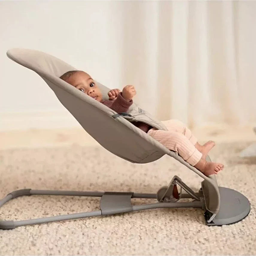 Babybjörn Balance Soft Ana Kucağı Woven Jersey Tri-Fabric Sand Grey - 4
