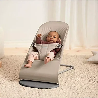 Babybjörn Balance Soft Ana Kucağı Woven Jersey Tri-Fabric Sand Grey - 5