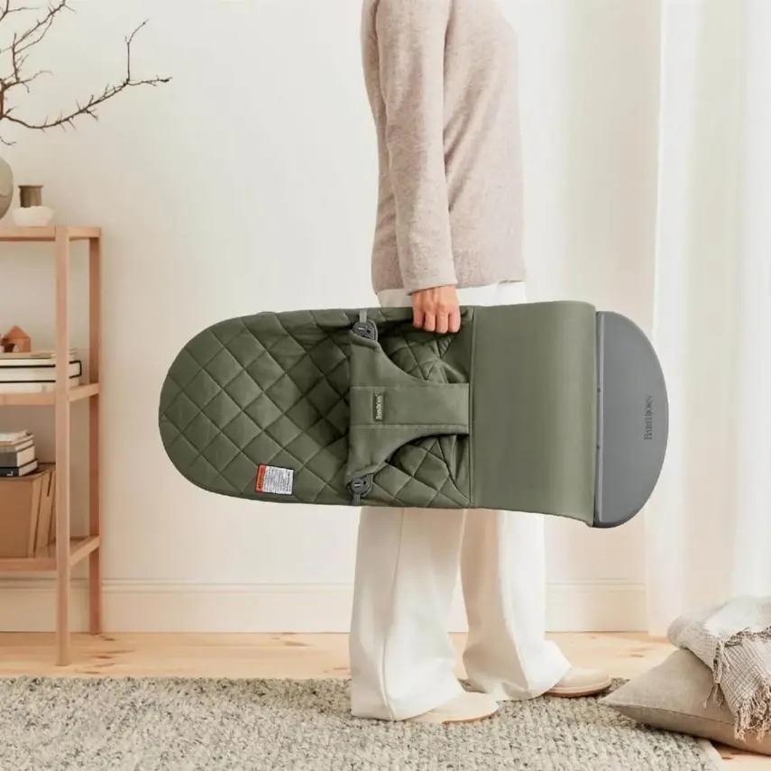 Babybjörn Bliss Ana Kucağı Woven Dark Green - 4