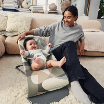 Babybjörn Bliss Ana Kucağı Cotton Khaki Green (1)