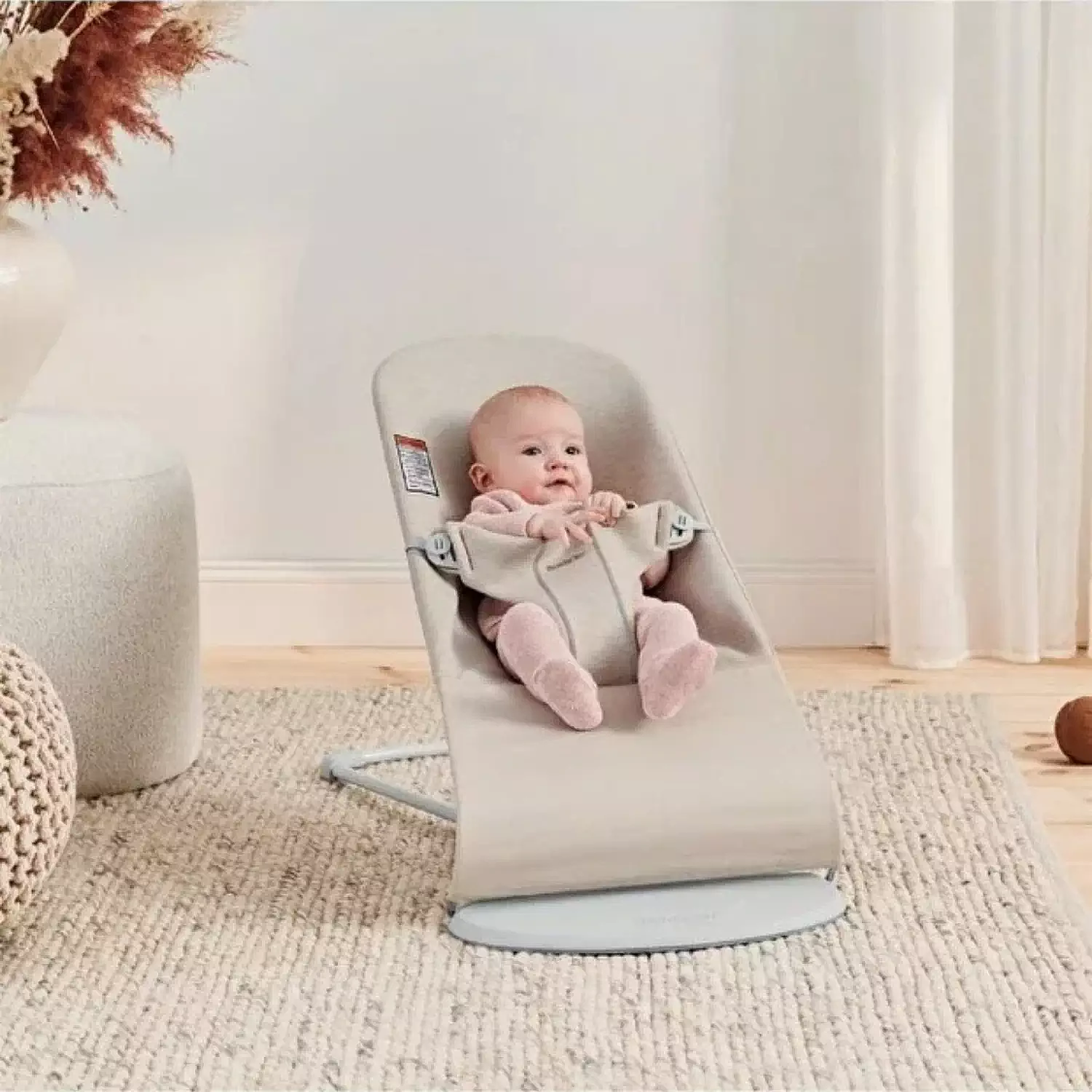 Babybjörn Bliss Ana Kucağı Oyuncaklı 3D Jersey Light Beige