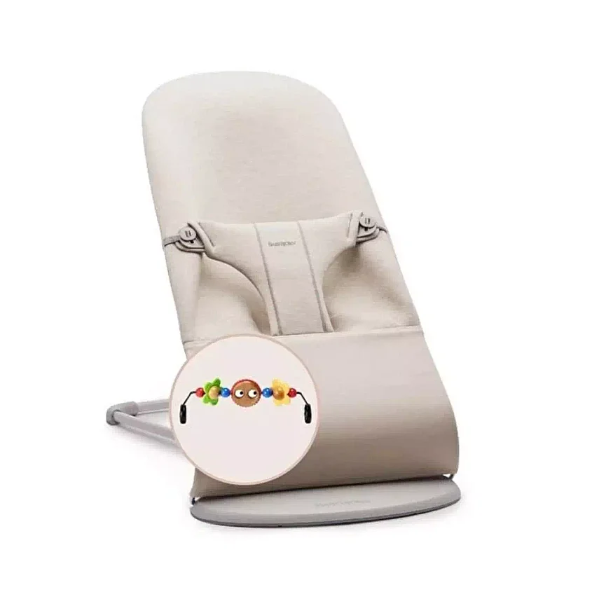 Babybjörn Bliss Ana Kucağı Oyuncaklı 3D Jersey Light Beige - 1