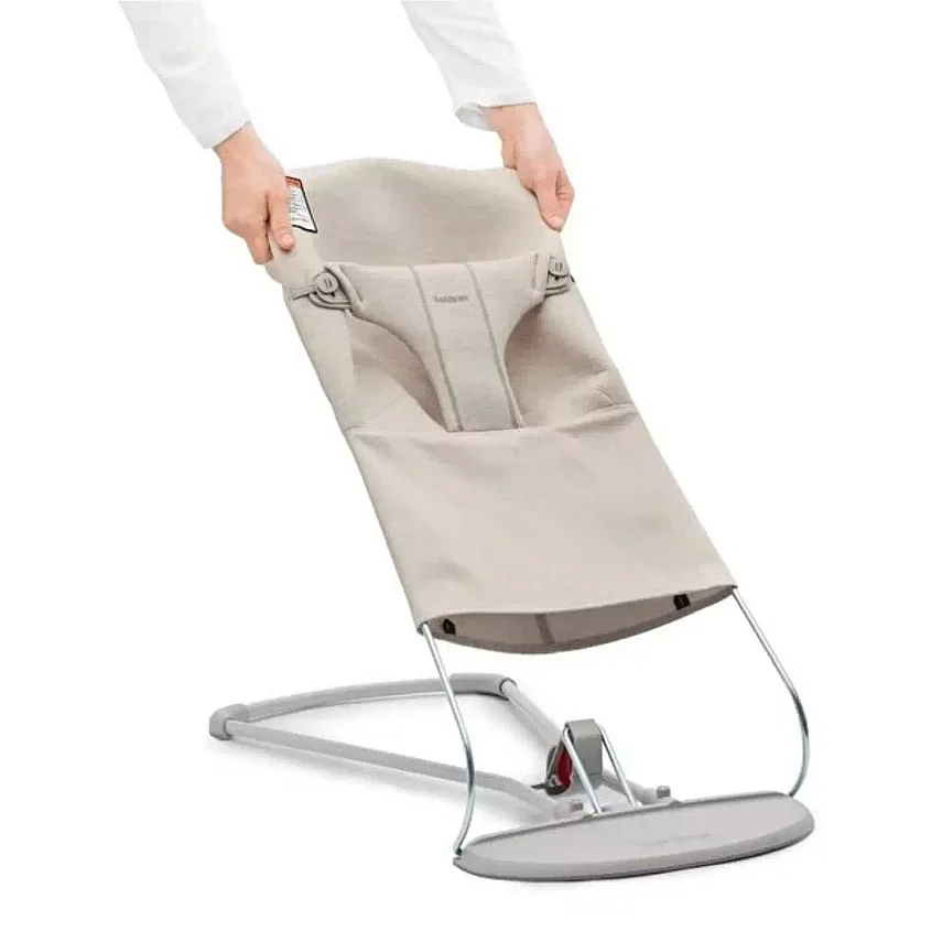 Babybjörn Bliss Ana Kucağı Oyuncaklı 3D Jersey Light Beige - 4