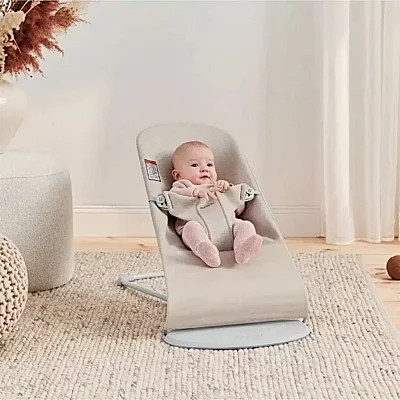 Babybjörn Bliss Ana Kucağı Oyuncaklı 3D Jersey Light Beige - 6