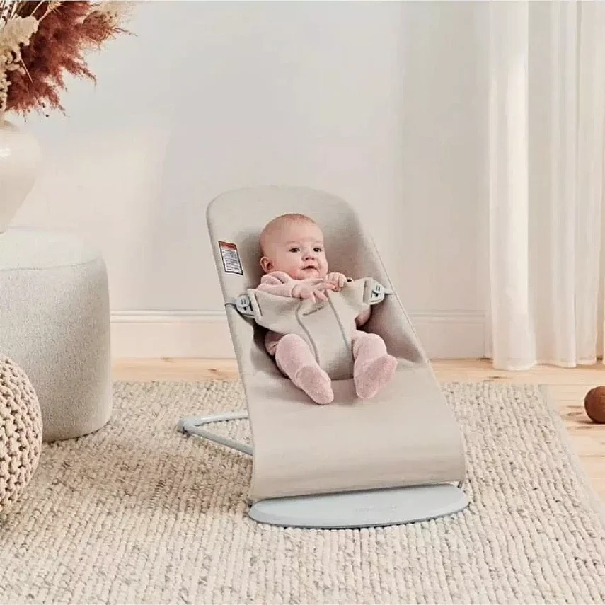 Babybjörn Bliss Ana Kucağı Oyuncaklı 3D Jersey Light Beige - 6