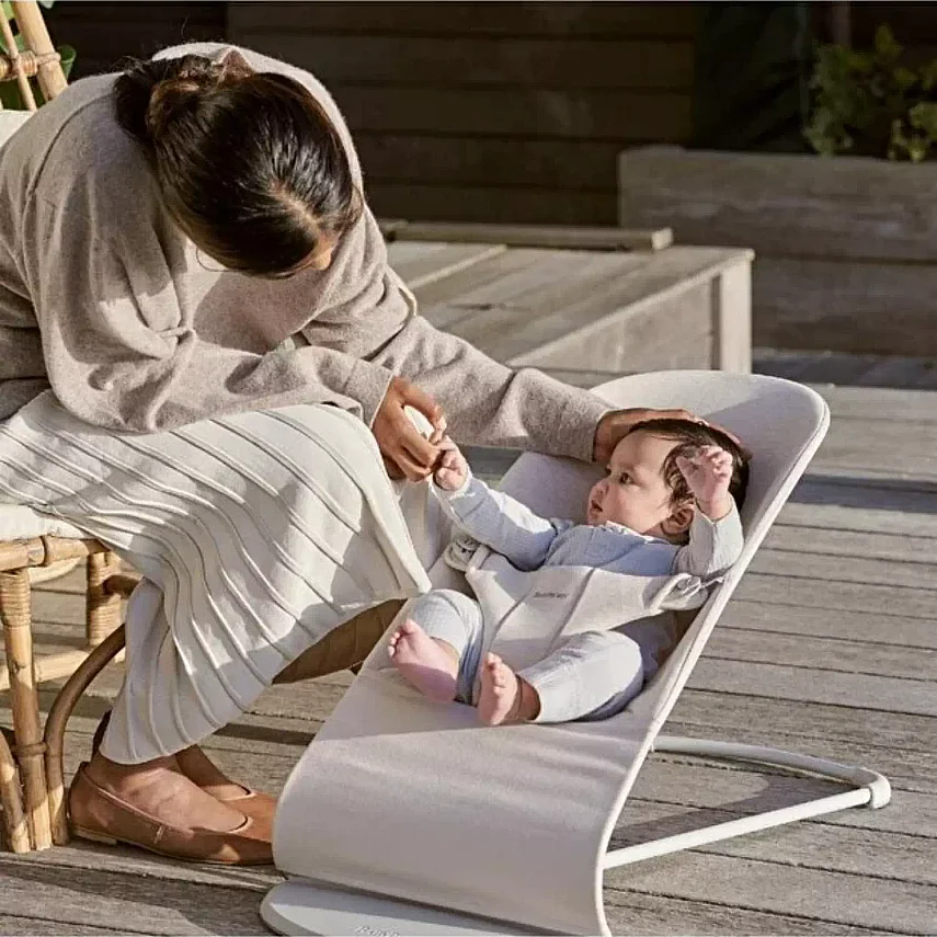 Babybjörn Bliss Ana Kucağı Oyuncaklı 3D Jersey Light Beige - 7