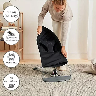 Babybjörn Bliss Ana Kucağı Woven Black (1)