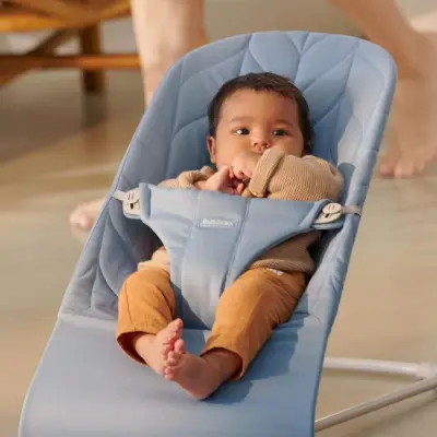 Babybjörn Bliss Ana Kucağı Petal Woven Blue - 5