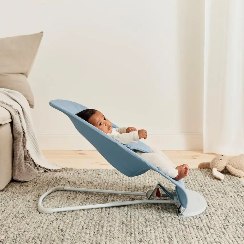 Babybjörn Bliss Ana Kucağı Petal Woven Blue - 4