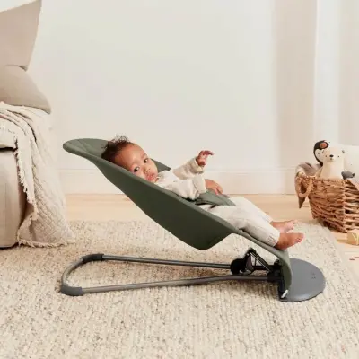 Babybjörn Bliss Ana Kucağı Petal Woven Dark Green - 3