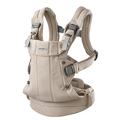 Babybjörn Kanguru Harmony Woven Melange Light Beige (1)