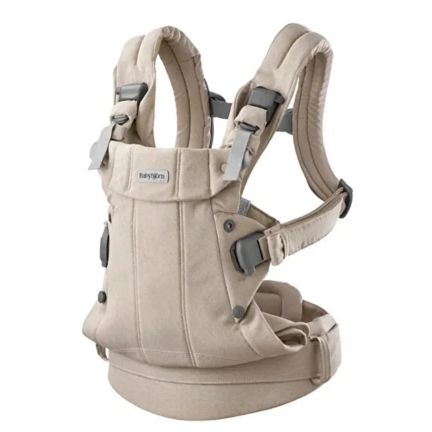 Babybjörn Kanguru Harmony Woven Melange Light Beige - 2