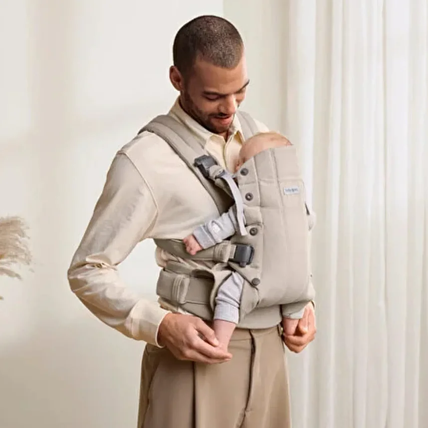 Babybjörn Kanguru Harmony Woven Melange Light Beige - 5