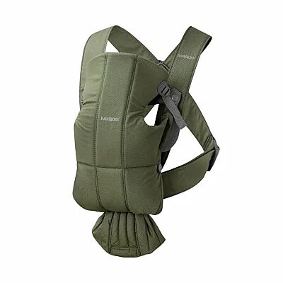Babybjörn Kanguru Mini Woven Dark Green