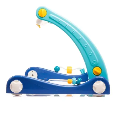 Babycim 2'si Bir Arada Aktivite Halısı&İlk Adım Arabası Mavi - 11