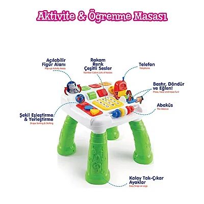 Babycim Aktivite Ve Öğrenme Masası - 5