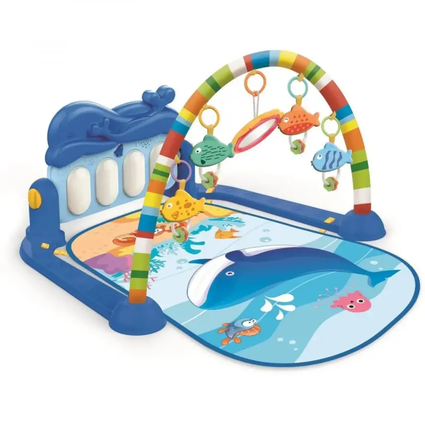 Babycim Balina Piyanolu Oyun Halısı - 1