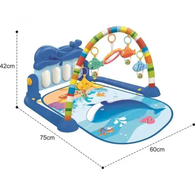 Babycim Balina Piyanolu Oyun Halısı - 2