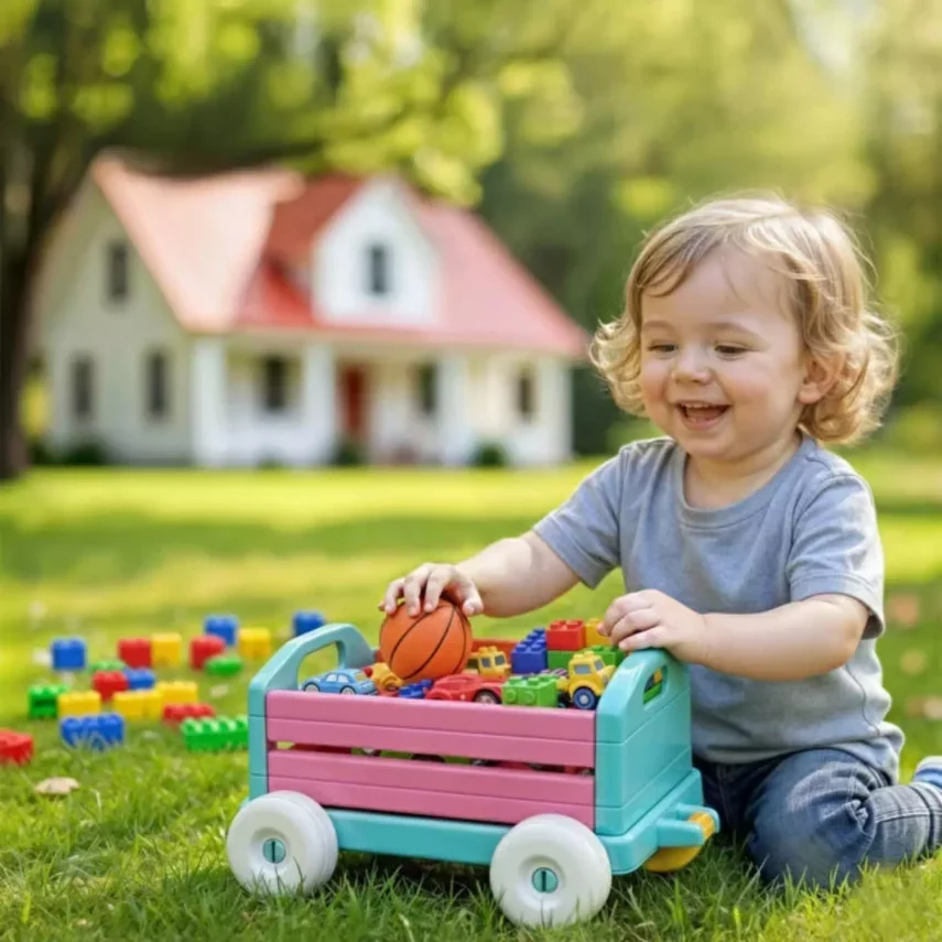 Babycim Çek Çek Arabam Pembe - 7