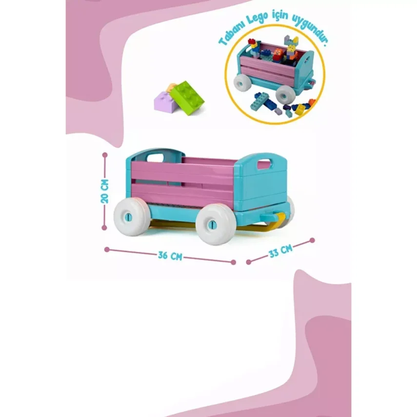 Babycim Çek Çek Arabam Pembe - 3