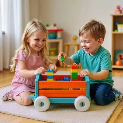 Babycim Çek Çek Arabam Turuncu - 4