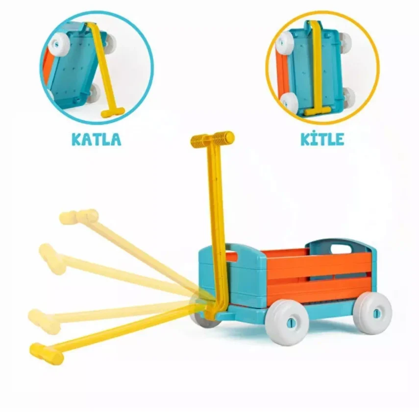 Babycim Çek Çek Arabam Turuncu - 3