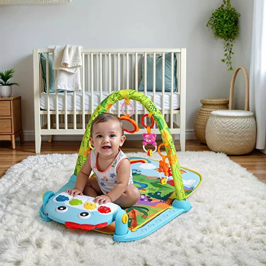 Babycim Dinozor Piyanolu Oyun Halısı - 5