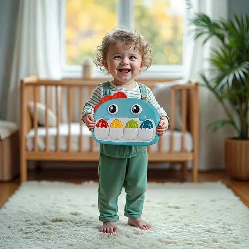 Babycim Dinozor Piyanolu Oyun Halısı - 6