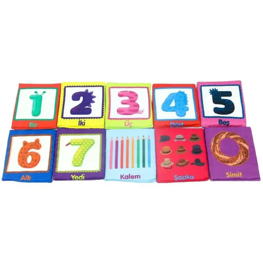 Babycim Eğitici Kartlar Sayılar Objeler - 1