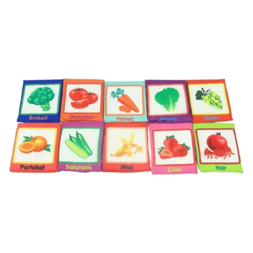 Babycim Eğitici Meyve Sebzeler - 1