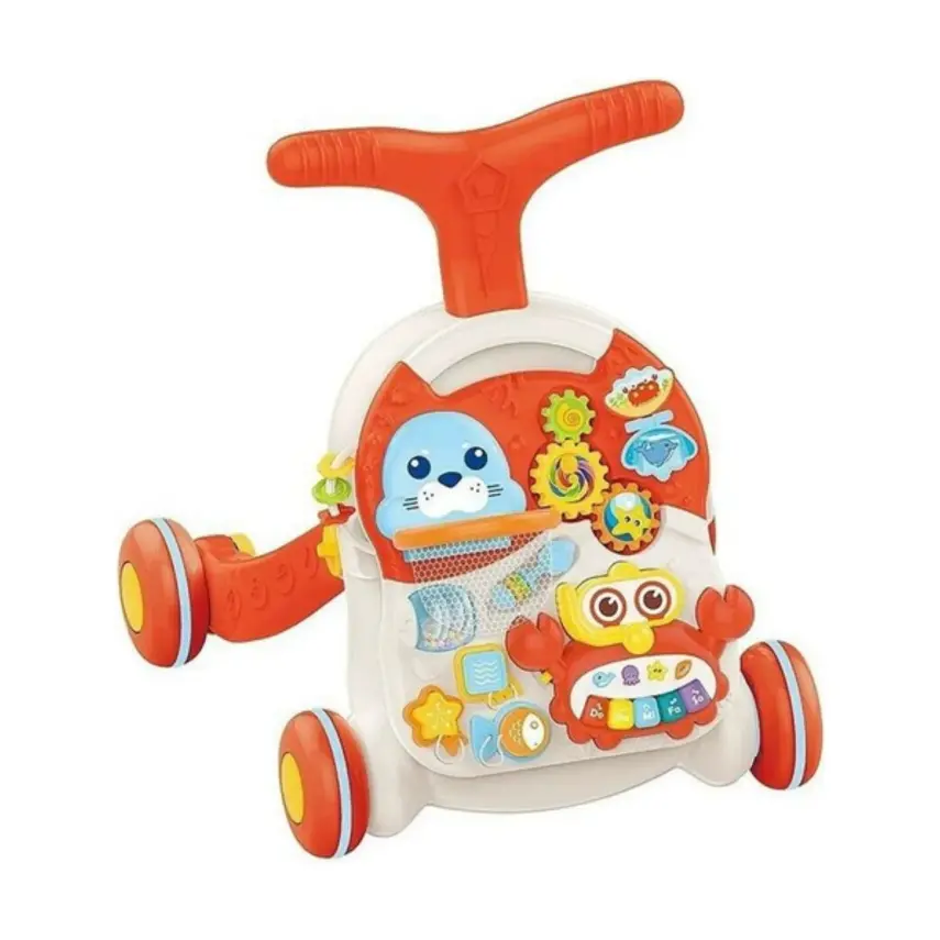 Babycim Hem Aktivite Masası Hem İlk Adım Arabası 2si 1 Arada - 2