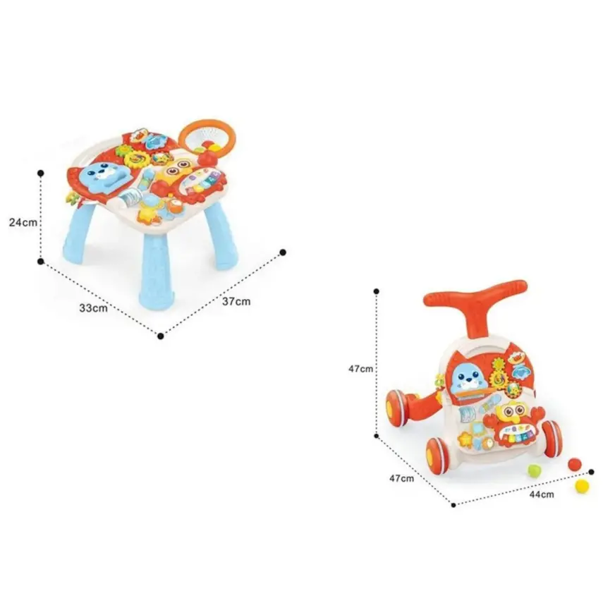 Babycim Hem Aktivite Masası Hem İlk Adım Arabası 2si 1 Arada - 6
