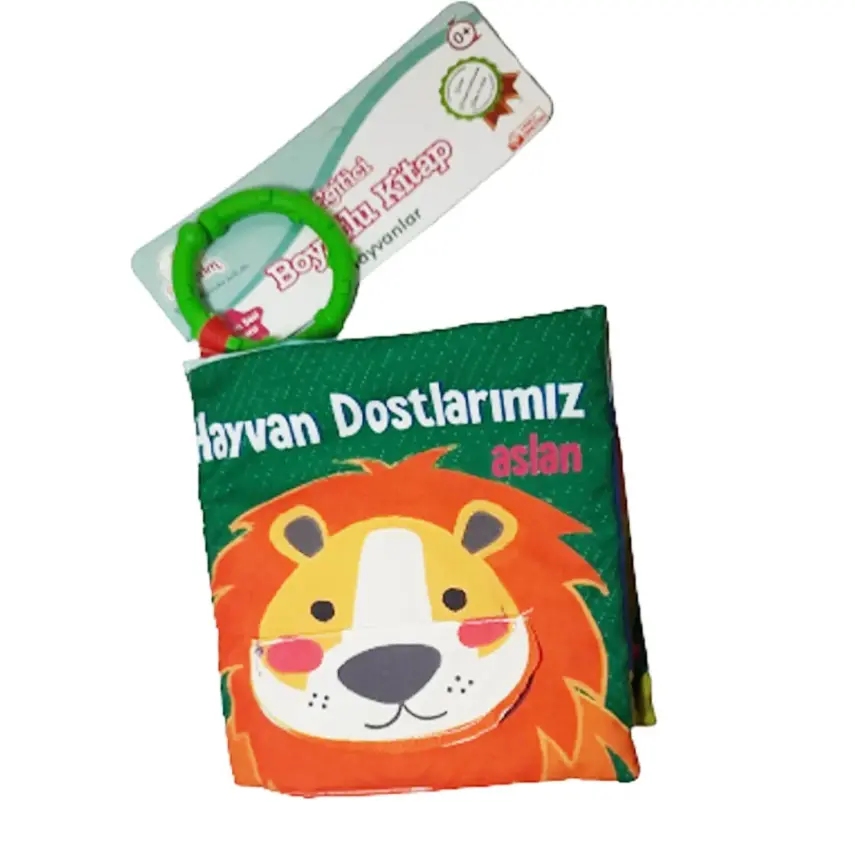 Babycim Hışırtılı Eğitici Hayvanlar İlk Kitabım - 4