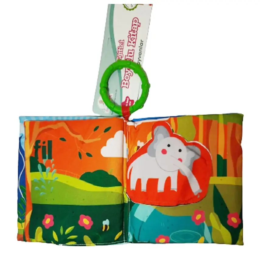 Babycim Hışırtılı Eğitici Hayvanlar İlk Kitabım - 5