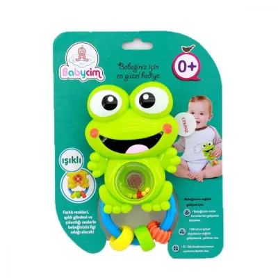 Babycim Kurbağa Çıngırak Sesli - 2